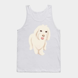 Cute Maltipoo Dog Tank Top